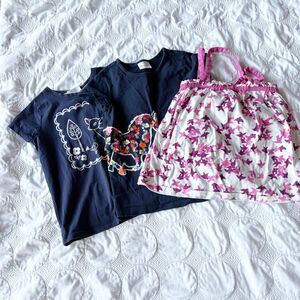 Hanna Andersson Short Sleeve Spring Summer Top Bundle Girls 8